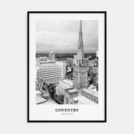 Coventry Portrait B&W Poster
