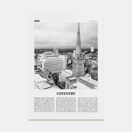 Coventry Travel B&W Poster