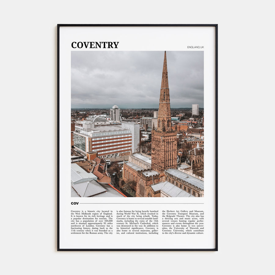 Coventry Travel Color Poster