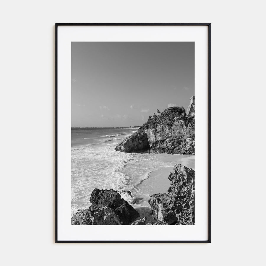 Cozumel Photo B&W Poster
