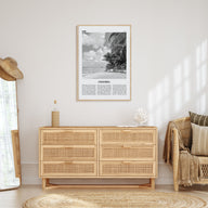 Cozumel Travel B&W Poster