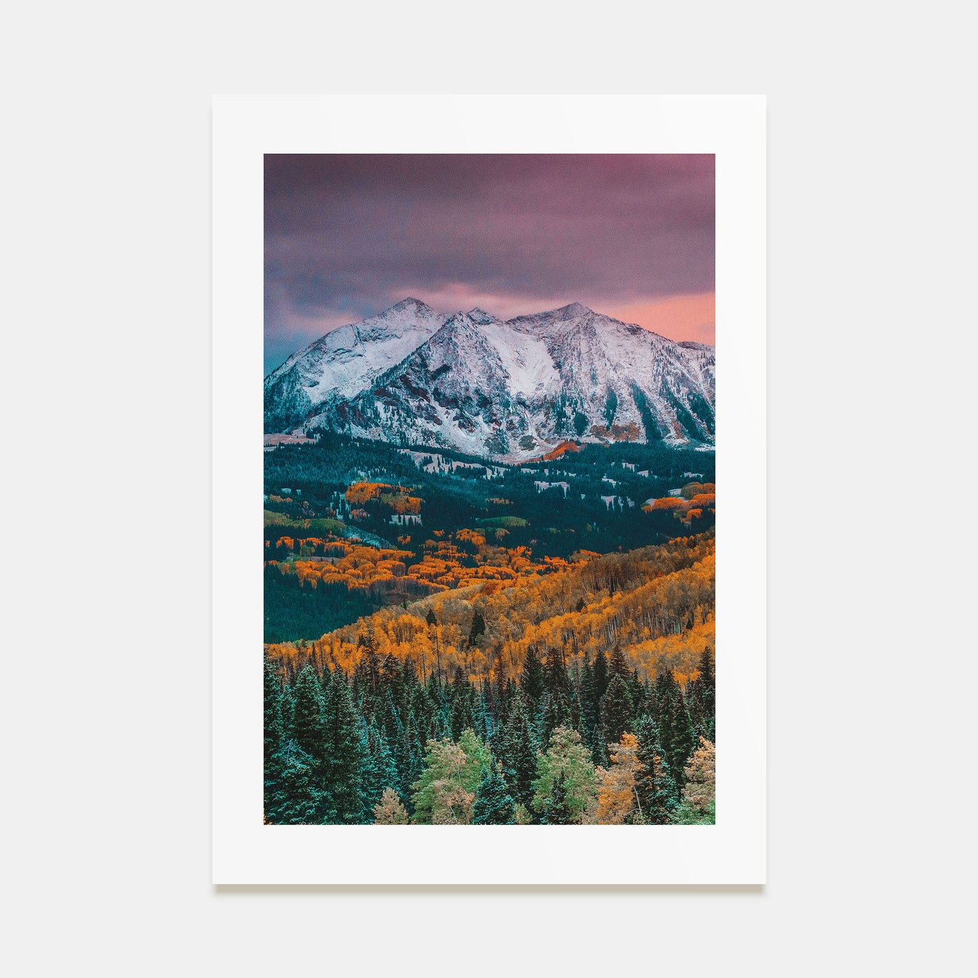 Crested Butte Photo Color Poster