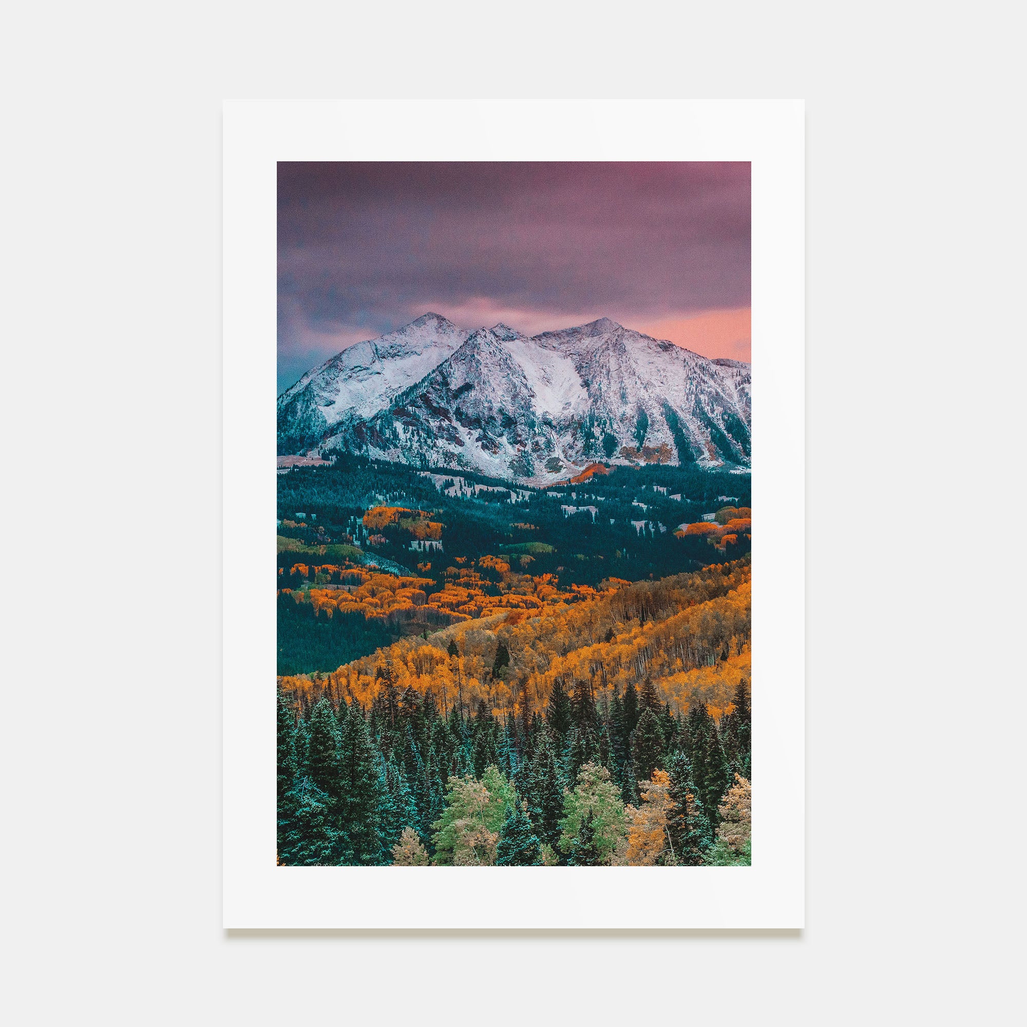 Crested Butte Photo Color Poster