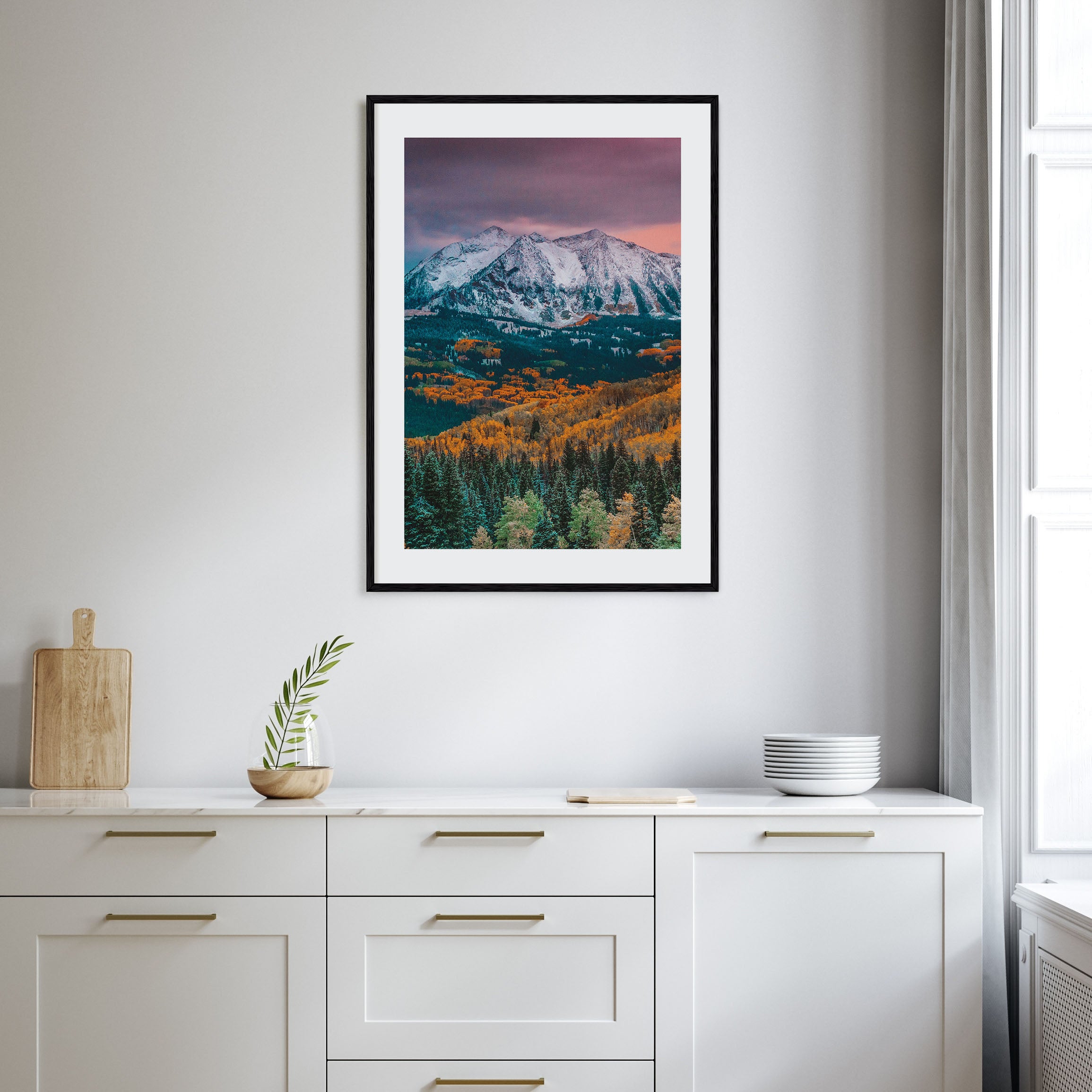 Crested Butte Photo Color Poster