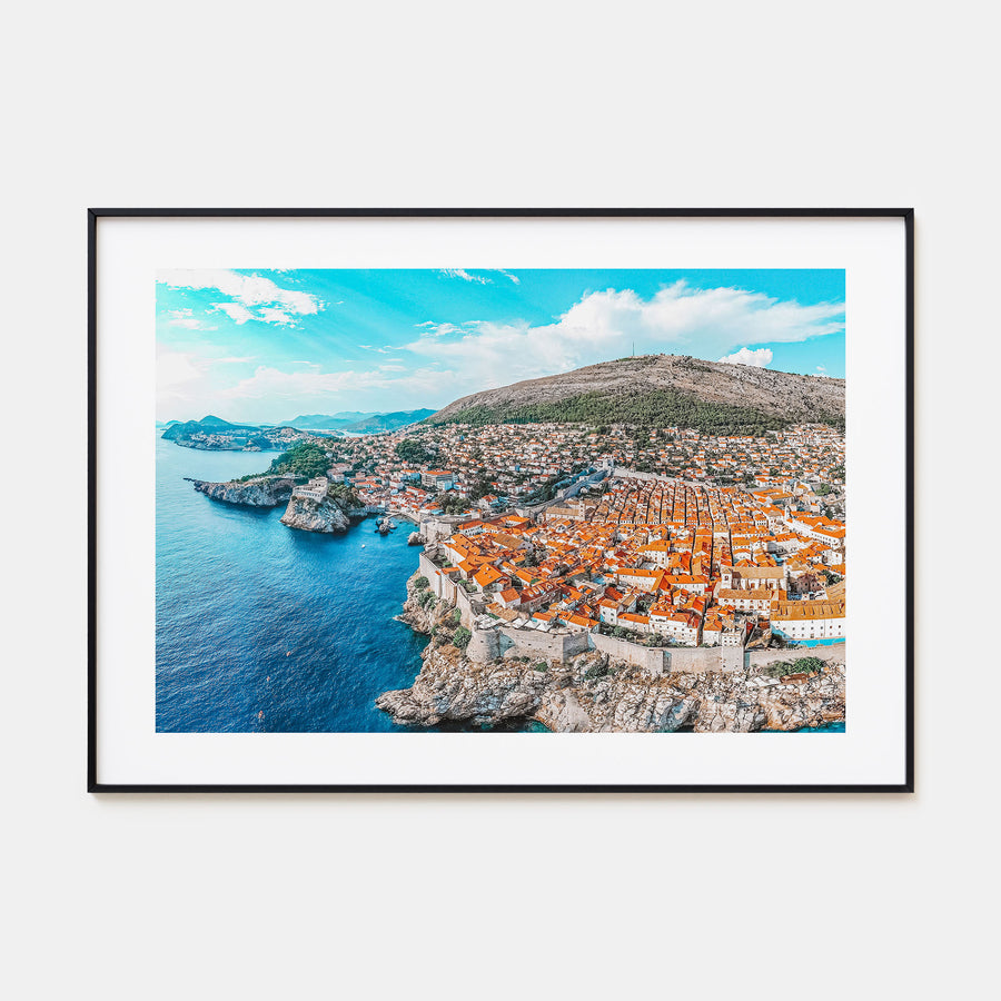 Croatia Landscape Color Poster