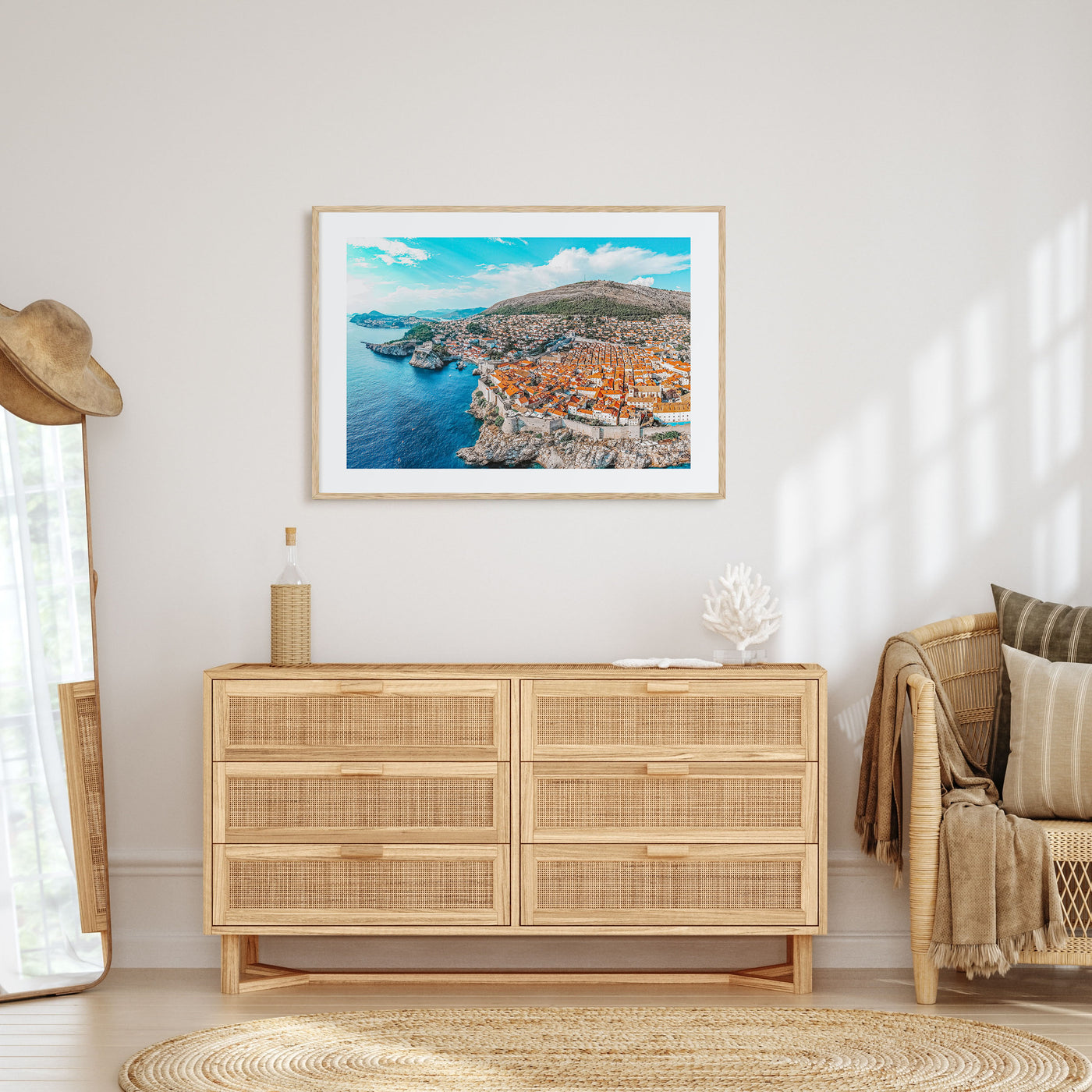 Croatia Landscape Color Poster