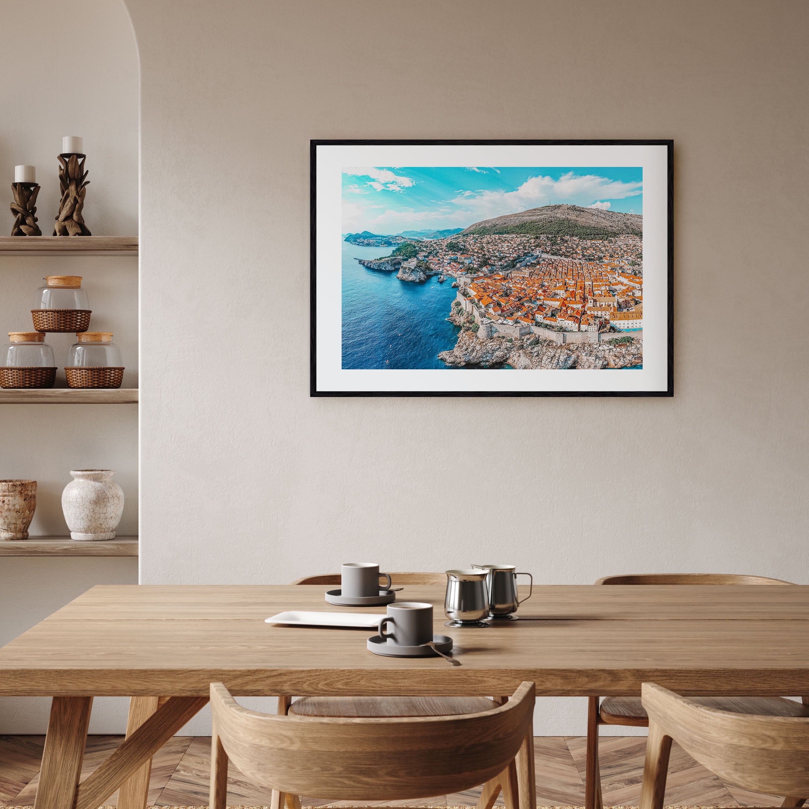 Croatia Landscape Color Poster