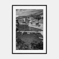Croatia Photo B&W Poster