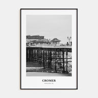 Cromer Portrait B&W Poster