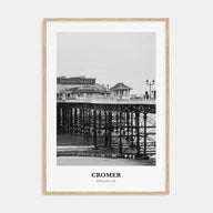 Cromer Portrait B&W Poster