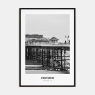 Cromer Portrait B&W Poster