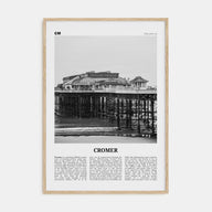 Cromer Travel B&W Poster