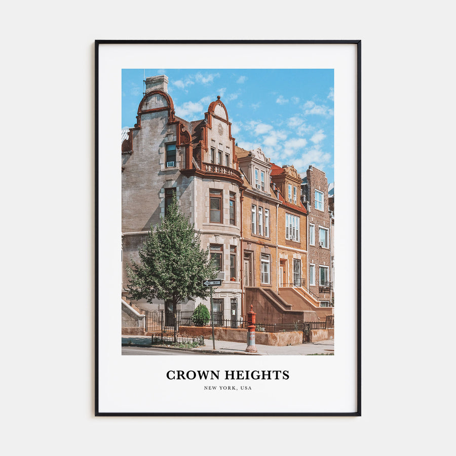 Crown Heights Portrait Color Poster
