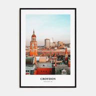 Croydon Portrait Color Poster