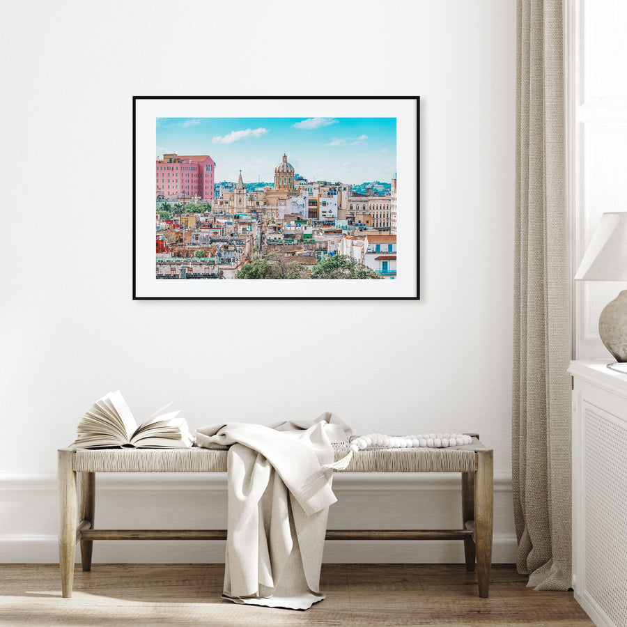 Cuba Landscape Color Poster