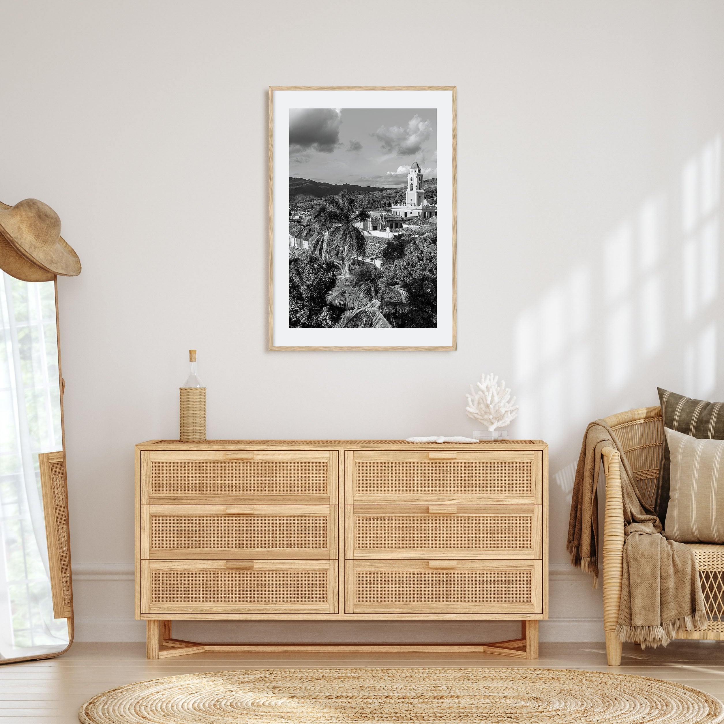 Cuba Photo B&W Poster