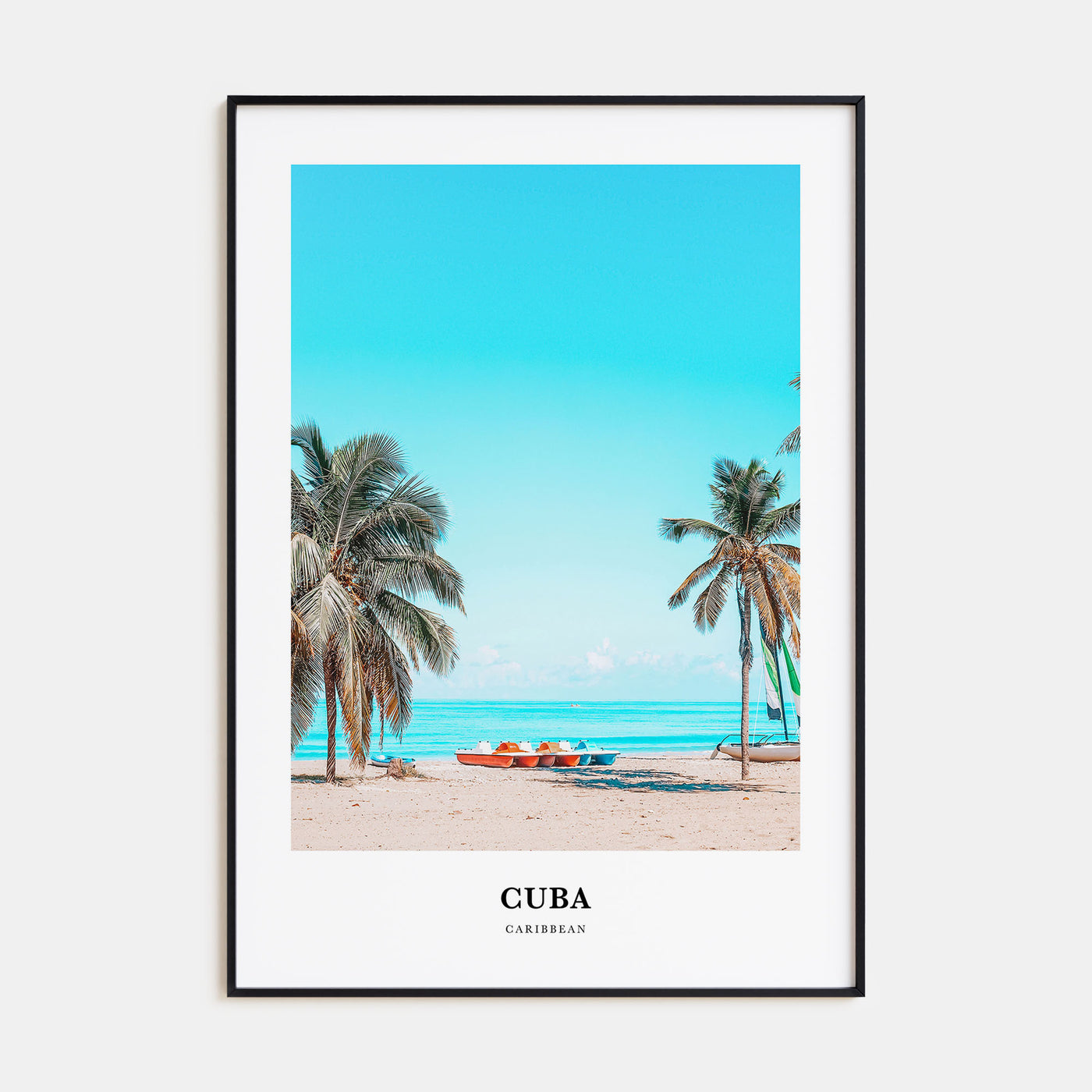 Cuba Portrait Color No 1 Poster
