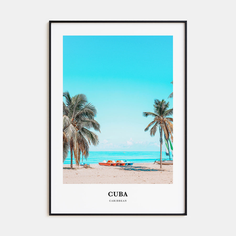 Cuba Portrait Color No 1 Poster
