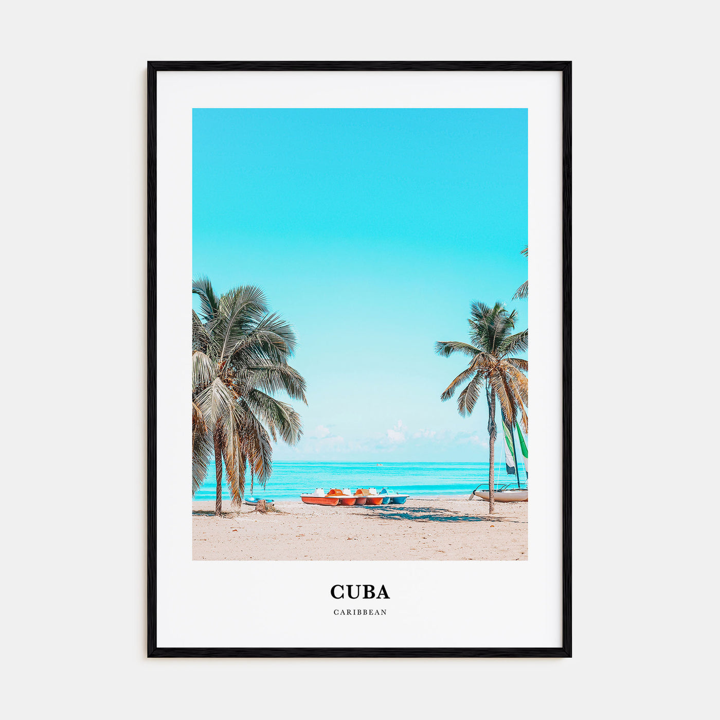 Cuba Portrait Color No 1 Poster