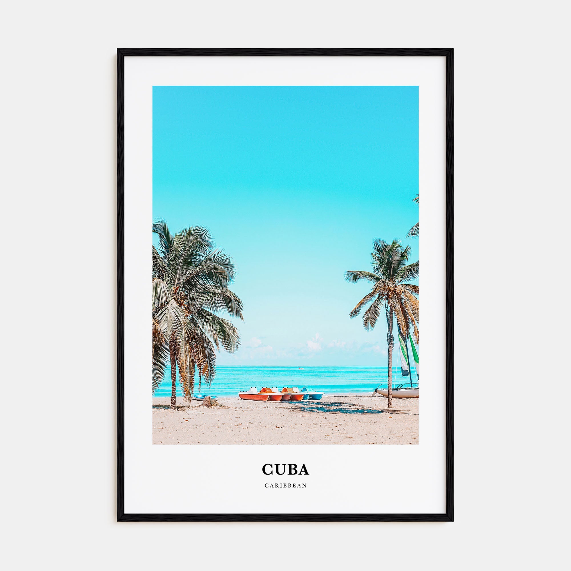 Cuba Portrait Color No 1 Poster