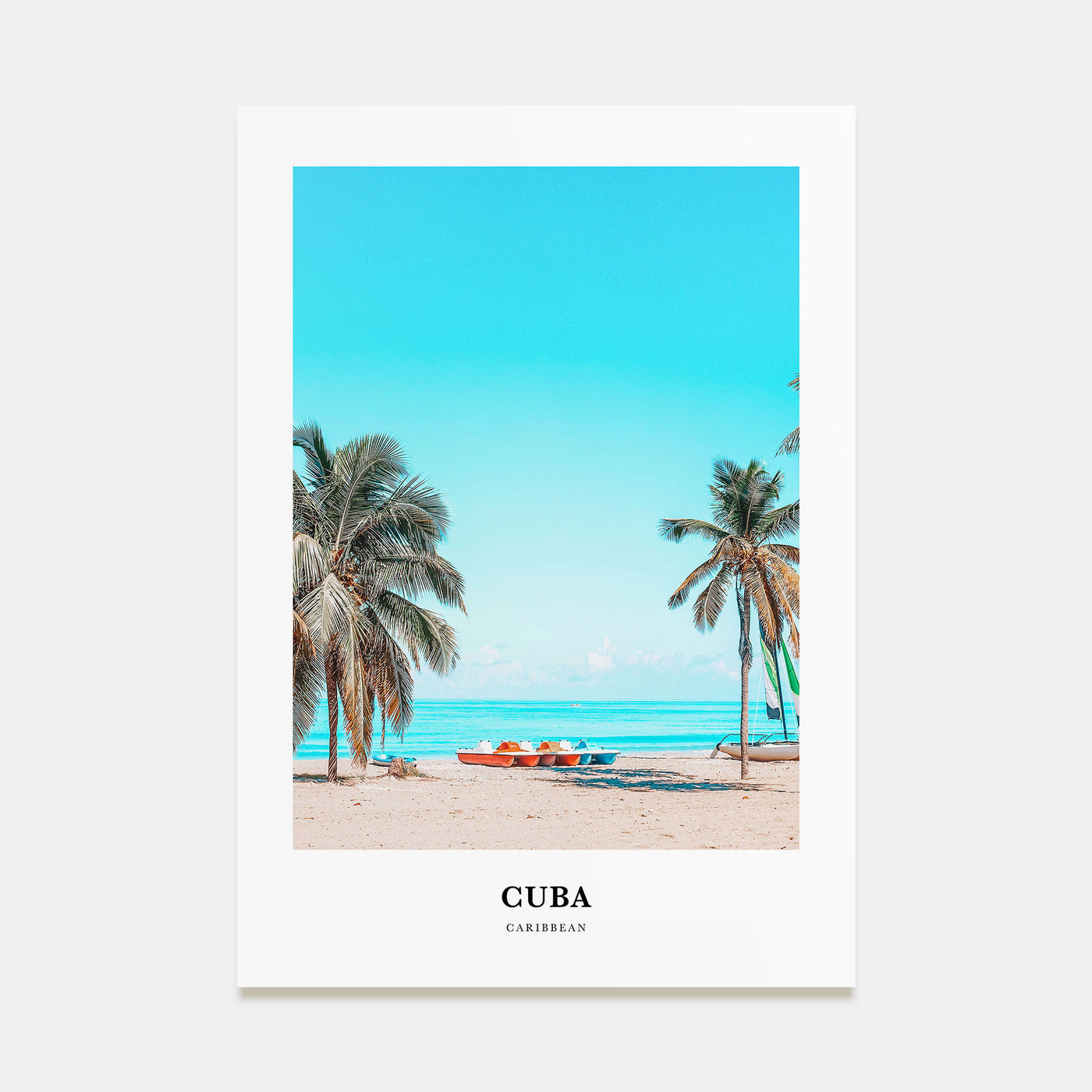 Cuba Portrait Color No 1 Poster