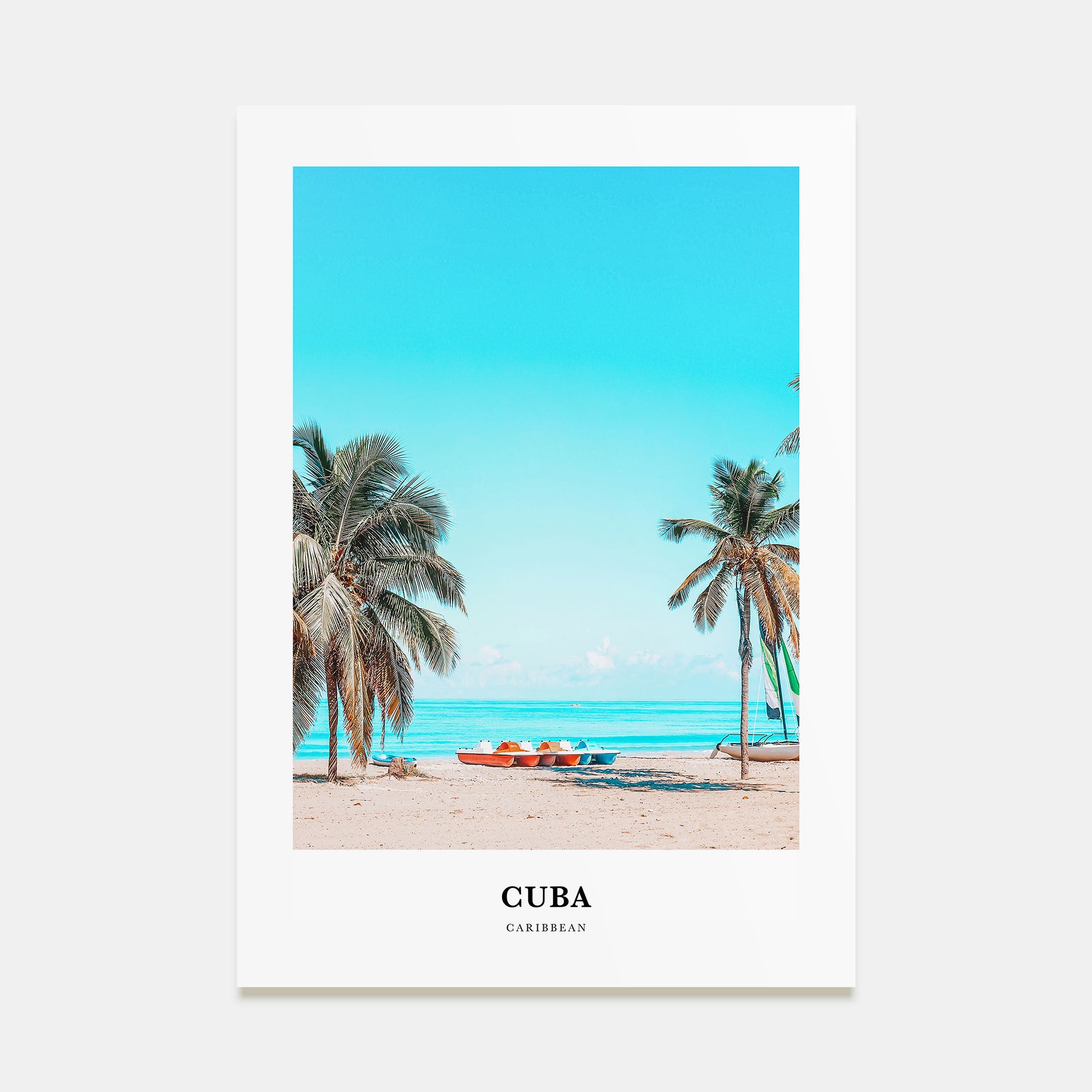 Cuba Portrait Color No 1 Poster