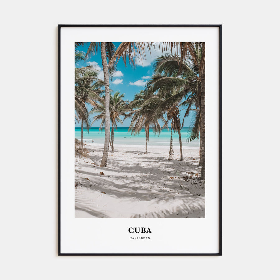 Cuba Portrait Color No 2 Poster