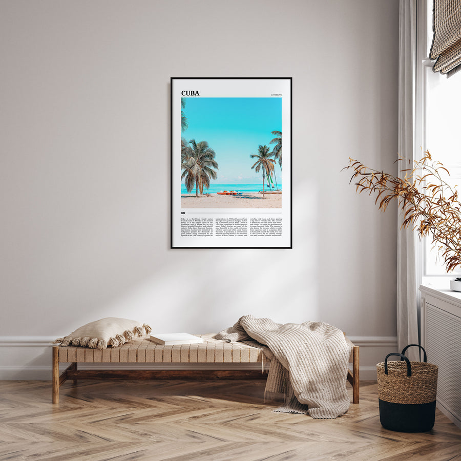 Cuba Travel Color No 1 Poster