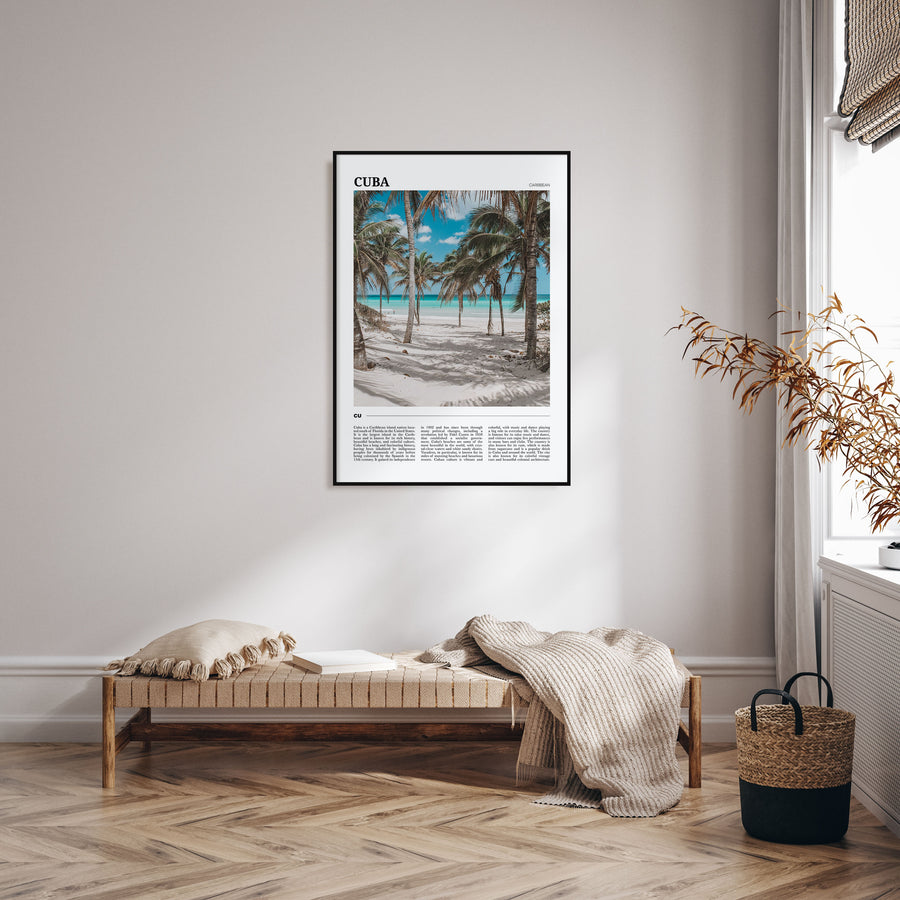 Cuba Travel Color No 2 Poster