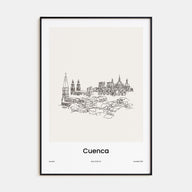 Cuenca, Ecuador Drawn Poster