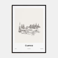 Cuenca, Ecuador Drawn Poster