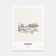 Cuenca, Ecuador Drawn Poster