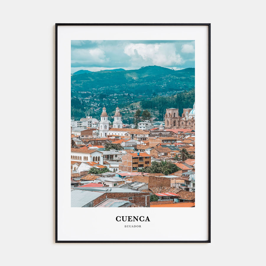 Cuenca, Ecuador Portrait Color Poster