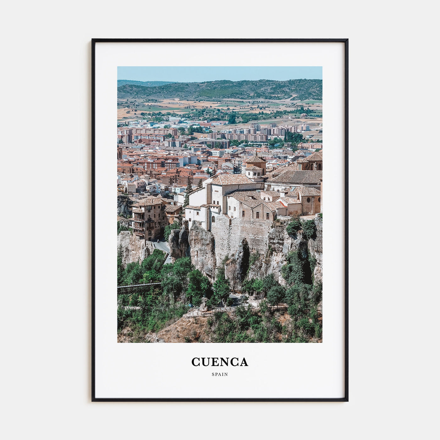Cuenca, Spain Portrait Color Poster