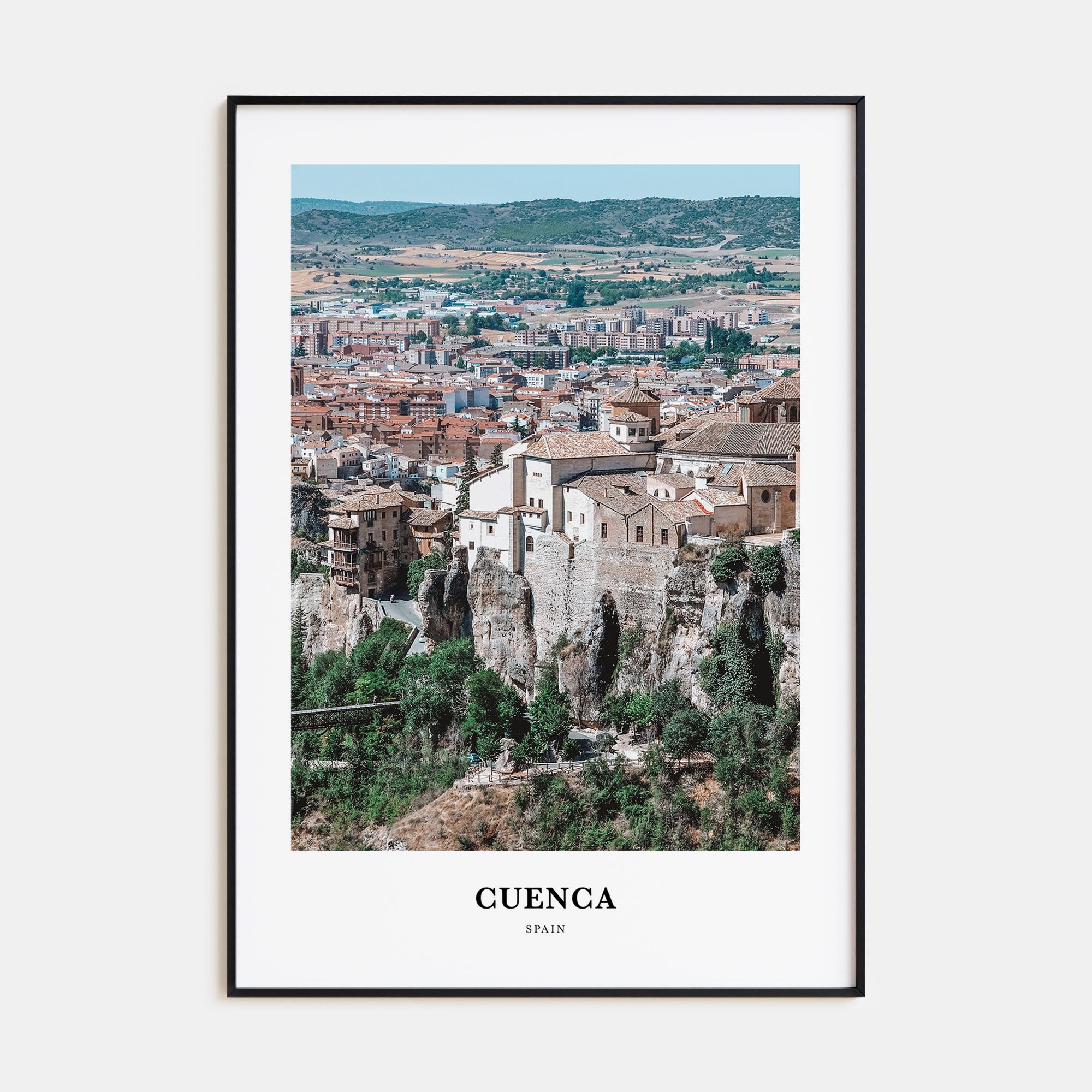 Cuenca, Spain Portrait Color Poster