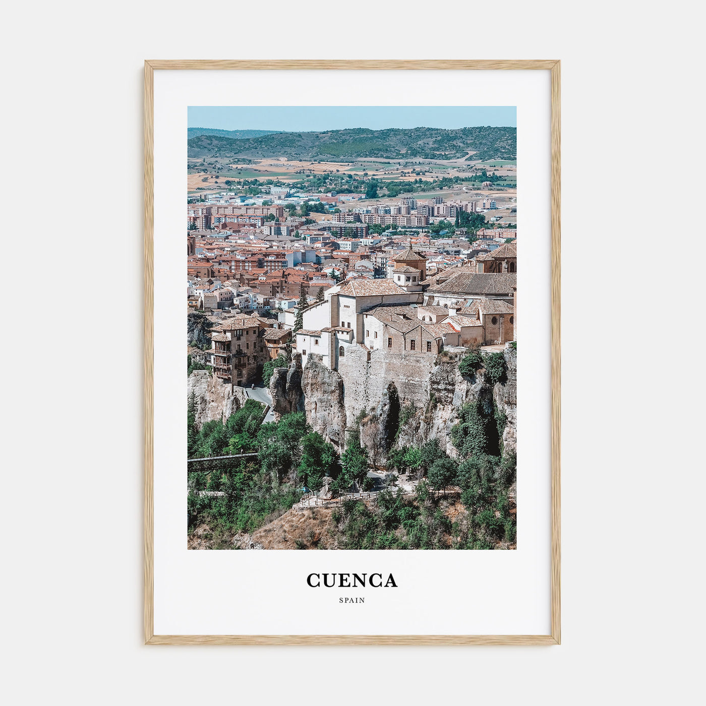 Cuenca, Spain Portrait Color Poster
