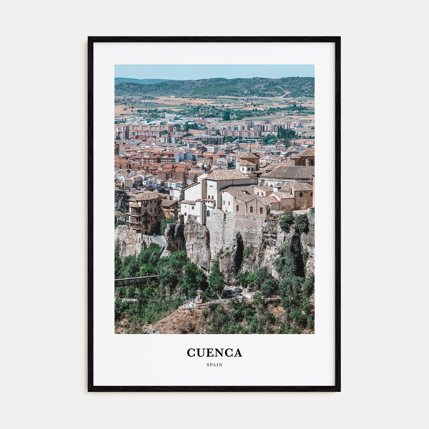 Cuenca, Spain Portrait Color Poster