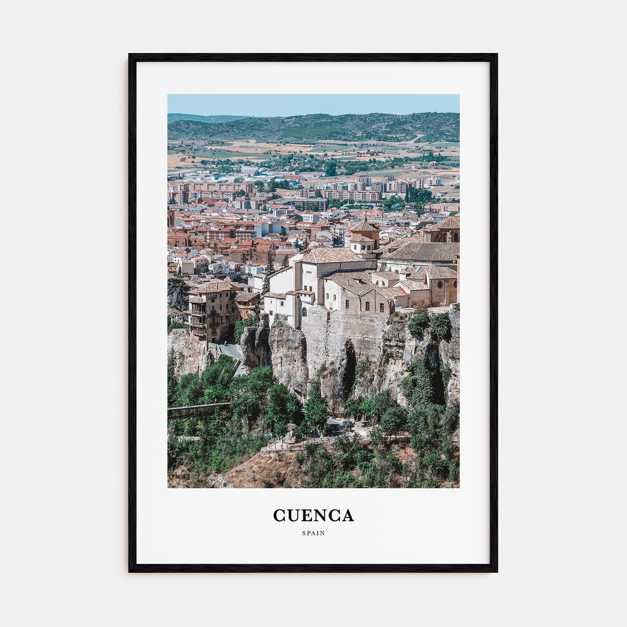 Cuenca, Spain Portrait Color Poster