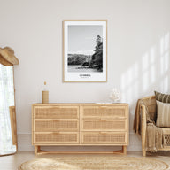 Cumbria Portrait B&W Poster