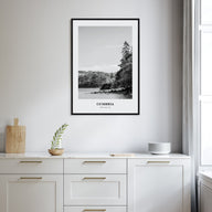 Cumbria Portrait B&W Poster