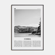 Cumbria Travel B&W Poster