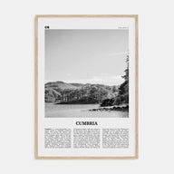 Cumbria Travel B&W Poster
