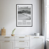 Curaçao Travel B&W Poster