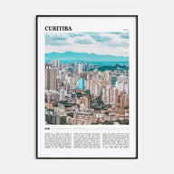 Curitiba Travel Color Poster