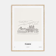 Cusco Drawn Poster