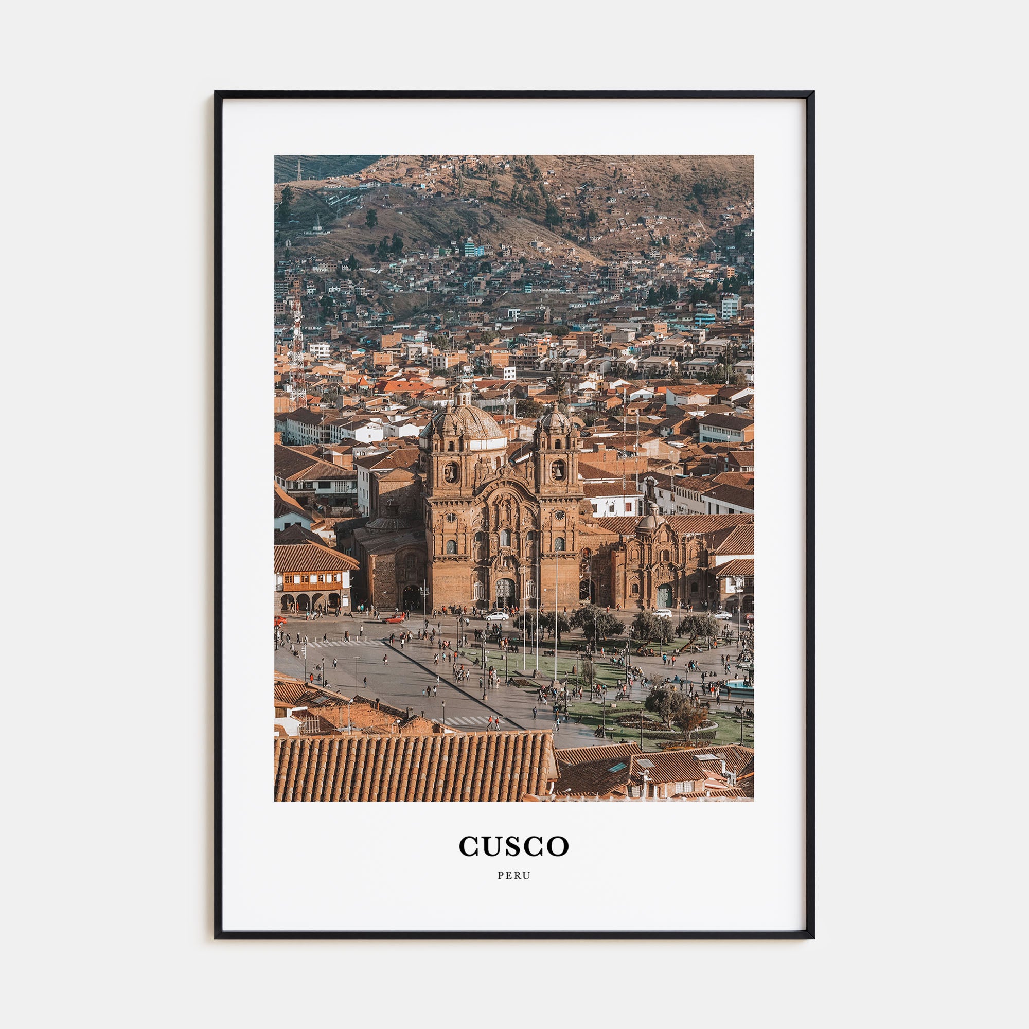 Cusco Portrait Color Poster