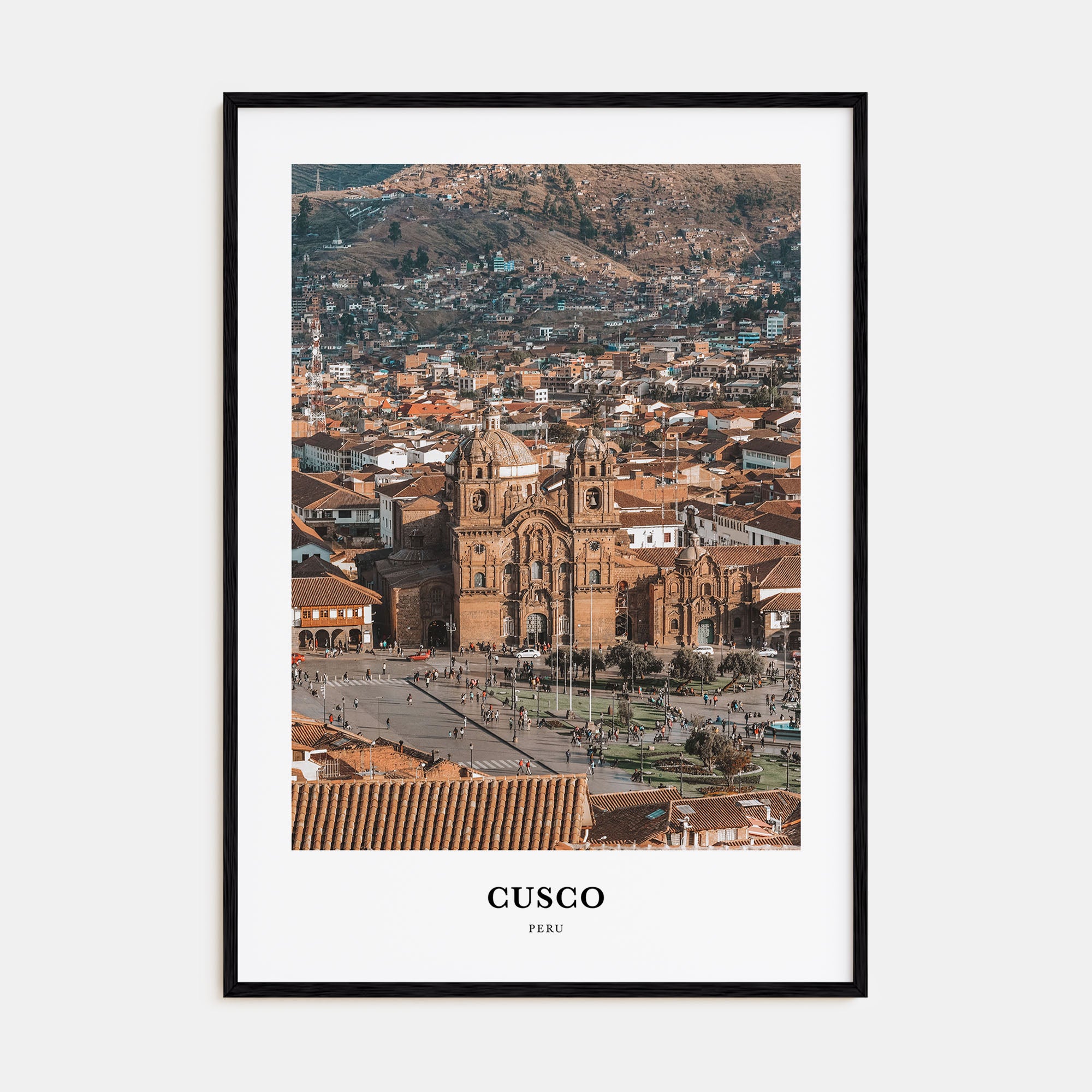 Cusco Portrait Color Poster