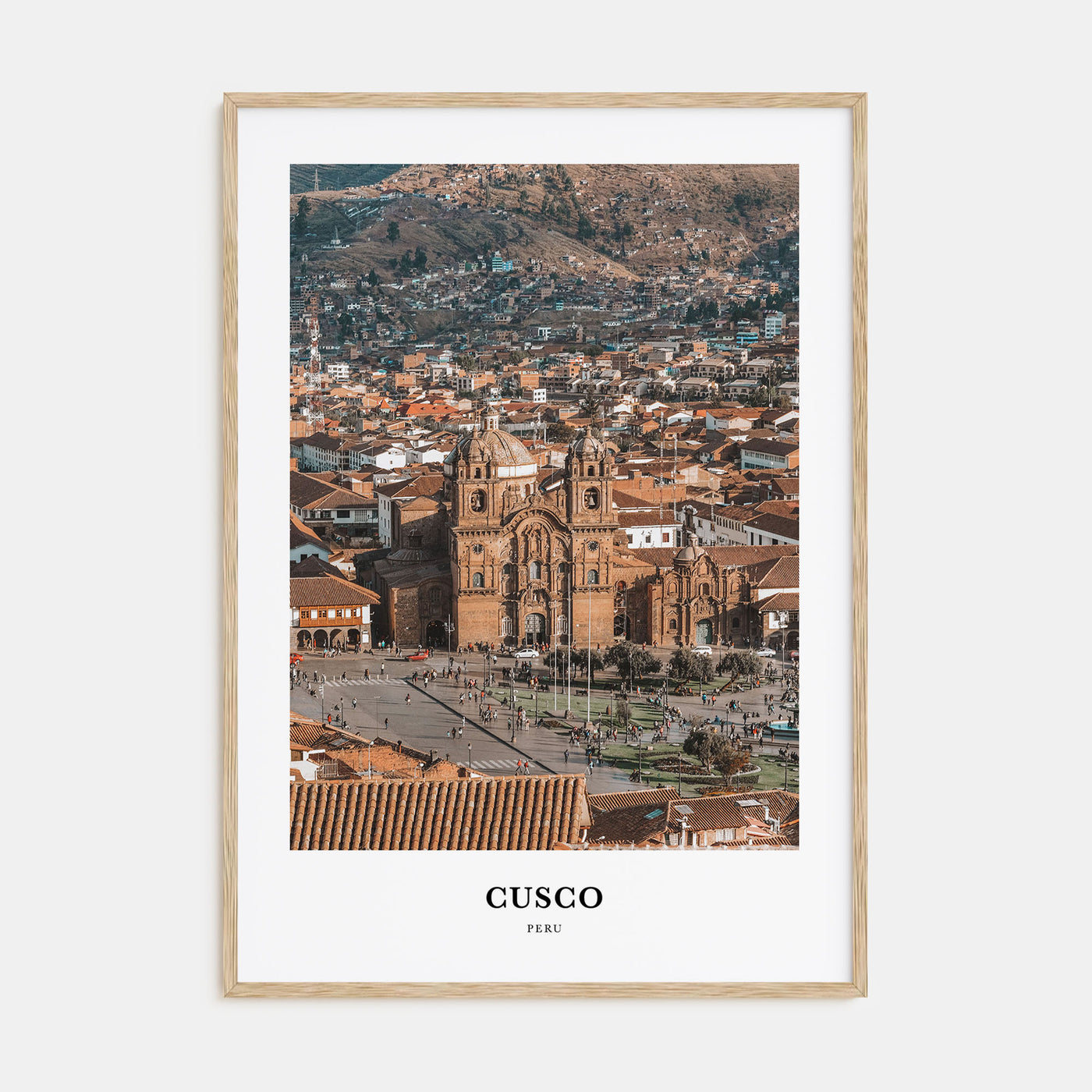 Cusco Portrait Color Poster