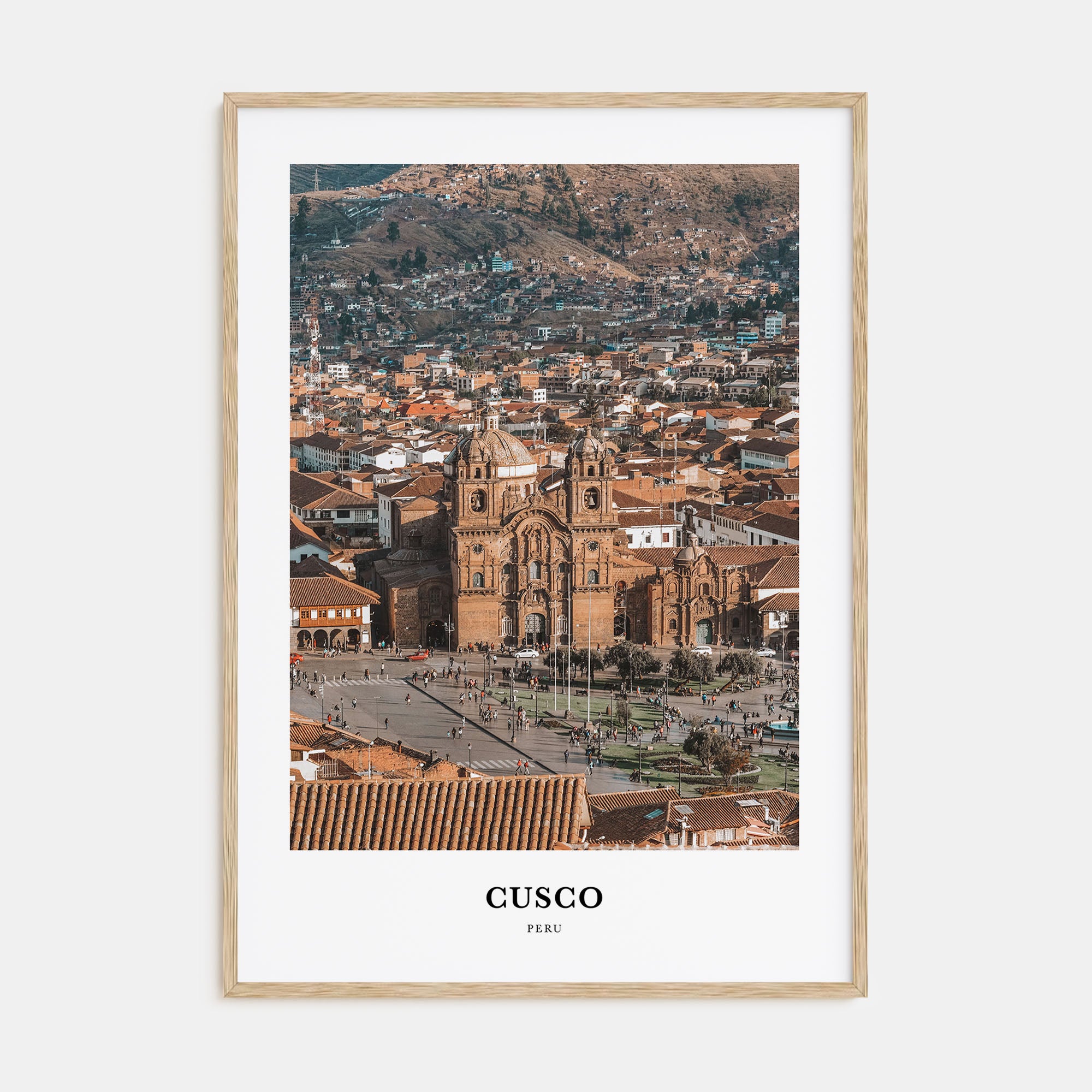 Cusco Portrait Color Poster