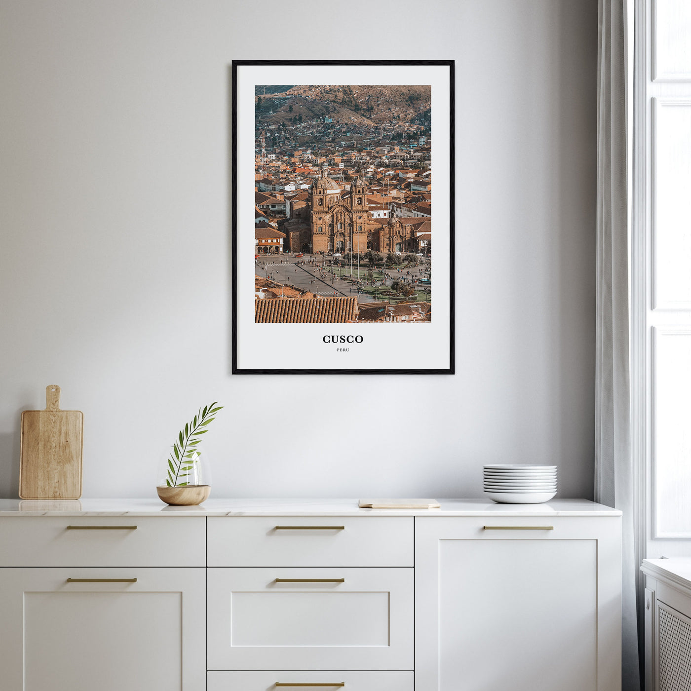 Cusco Portrait Color Poster